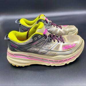 Hoka One One Stinson 3 ATR Womens Road & Trail Running Shoe Gray Size 8.5